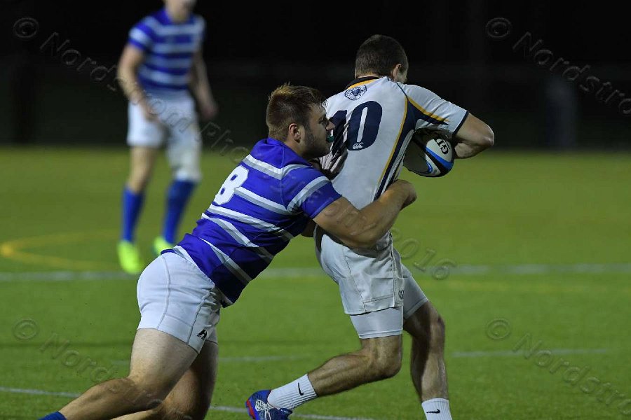 Wheaton Men\'s Rugby vs Mass Maritime.  Photo by Keith Nordstrom